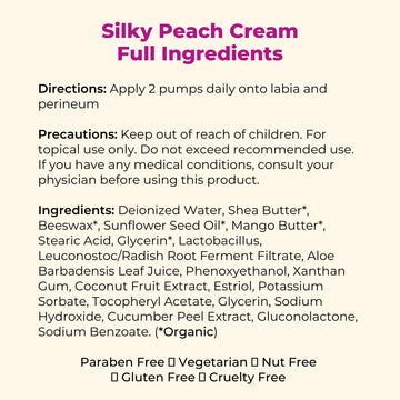 Silky Peach Cream